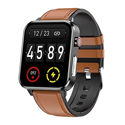 Smartwatch impermeabile, Smart Watch con temperatura corporea, pressione sanguigna, elettrocardiogramma, ossigeno nel sangue, monitoraggio della frequ