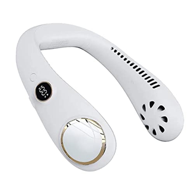 JINPENGRAN Ventole per Aria Estiva Portatile A LED Travel Sportivi da Esterno Senza Lama,B