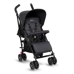 Passeggino Silver Cross Pop, compatto e leggero, completamente reclinabile, da bambino a bambino, colore: Nero características