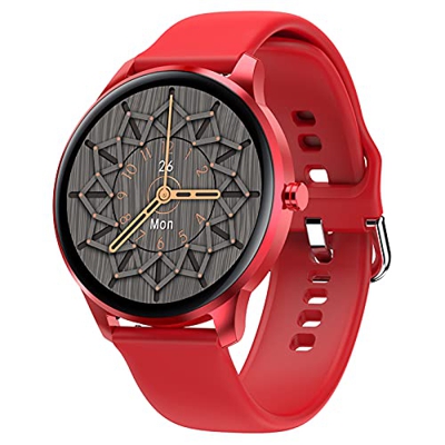 Smartwatch touch screen da 1,3 pollici, fitness tracker con cardiofrequenzimetro, impermeabile IP68, contapassi, cronometro, smart watch per uomini e 