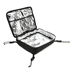Borsa Termica per Paddleboard, capacità 11L Borsa Termica in Tessuto Oxford 600D con Custodia Impermeabile per Telefono, Cerniera, 4 Ventose, Ganci El en oferta