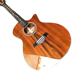 AURH Tutto Chitarra Acustica K2. 4CE Chitarra Acustica Elettrica K24. Chitarra Acustica XIXINYA (Color : Guitar, Size : 41 Inches) en oferta