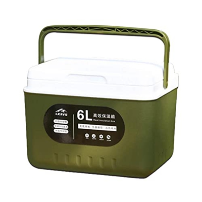 Ttedoye Grandi 6-15 Litri Scatole frigorifere per Bevande e Cibo, Festival Campeggio Spiaggia Viaggi Picnic BBQ Cooler, Campeggio Spiaggia Pranzo Picn