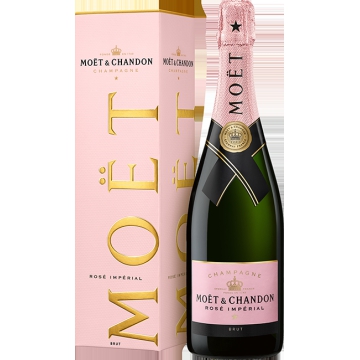 CHAMPAGNE MOET & CHANDON - BRUT IMPERIAL ROSE - EN ETUI