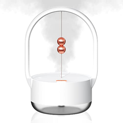 ZARTON® Umidificatore Ambiente ALISEOS 350 ML Luce Notturna Bambini Camera Da Letto Ufficio Scrivania Portatile Vaporizzatore Piante A Batteria Purifi precio