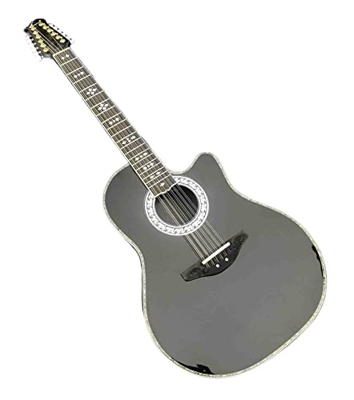 AURH Shell Acustico in Fibra di Carbonio in Fibra di Carbonio A 12 Corde Personalizzate XIXINYA (Color : Guitar, Size : 41 Inches)