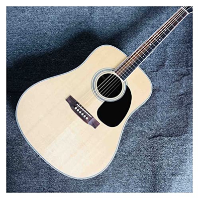 AURH Piano Abetetto Solido Open Silver Tuner D Body Classic Guitar Acoustic con EQ Electronic EQ XIXINYA (Color : Guitar, Size : 41 Inches)