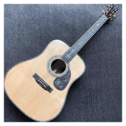 Tutta La Chitarra Acustica del Retro in Legno Massello Deluxe Deluxe con Il Pickup del Foro Audio 550a con Il Hardcase XIXINYA (Size : 41 Inches) en oferta