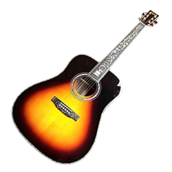 Chitarra Elettrica Acustica del Corpo di Abete Rosso del Corpo Solido A Abete Rosso in Sunburst con XIXINYA (Color : Guitar, Size : 41 Inches) características