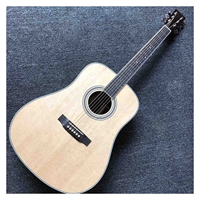Chitarra Acustica di Abete Solido 41"con Il Pickup del Preamplificatore XIXINYA (Color : Guitar, Size : 41 Inches)