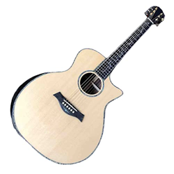 Ebano Dingerboard 41 Pollici Chitarra Elettrica Acustica con Bracciolo Rest Reale Solido Abete Top Abete Top Chitarra Acustica XIXINYA (Color : Guitar características