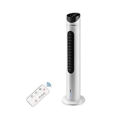Condizionatore Portatile Silenzioso Casa Raffreddamento con Telecomando Ad Acqua for Condizionatore Portatile， Personali Evaporativo Refrigeratore d'A