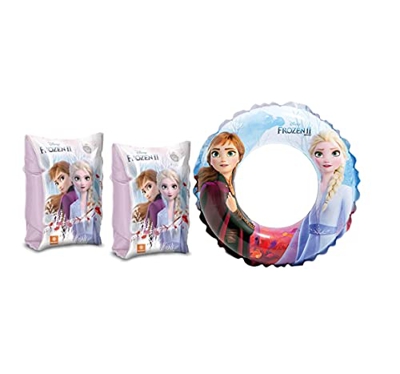 Set per bambini per piscina e spiaggia, maniche gonfiabili e galleggianti gonfiabili, buon vinile, resistente all'acqua e ai raggi UV. con valvole di 