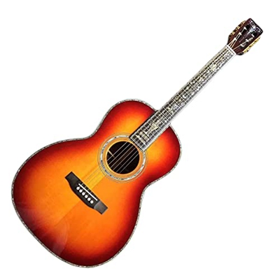 AURH Chitarra Elettrica Acustica in Stile Solido in Legno Massello in Legno Massello può Essere in Colori di Tipo XIXINYA (Color : Guitar, Size : 39 I