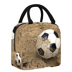 Borsa da pranzo Tote Box Cooler Contenitore Palla Sabbia Sport Calcio en oferta