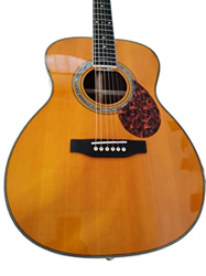 AURH Corpo Om Fabbrica Personalizzato Chitarra Acustica 14 Tasti Chitarra con Firma Chitarre Elettriche Acustiche XIXINYA (Color : with 301eq, Size :  características