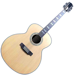 AURH Top Abetetto in Legno Massello Top Mahogany SALDO 12 Strings 43 Pollici Chitarra Elettrica Acustica XIXINYA (Color : Acoustic with Case, Size : 4 en oferta