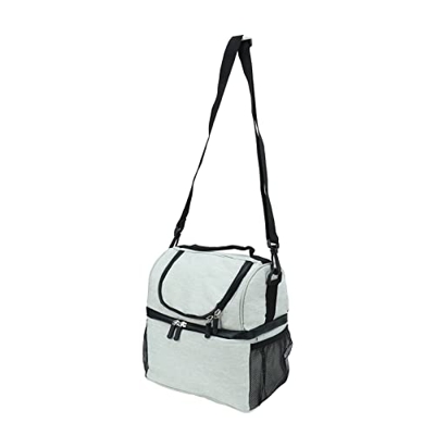 Borsa termica, borsa termica a 2 strati in tessuto cationico per picnic all'aperto