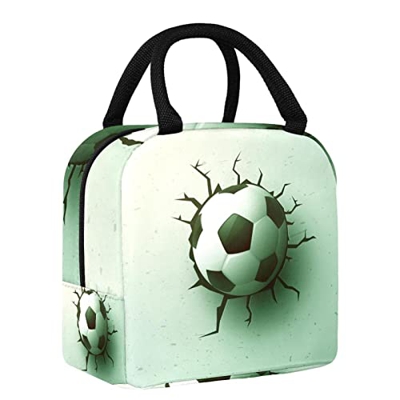 Borsa per il pranzo isolata Calcio Calcio Sport