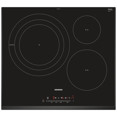 Piano Cottura EH651FDC1E a Induzione 3 Zone Cottura da 59 cm Colore Nero