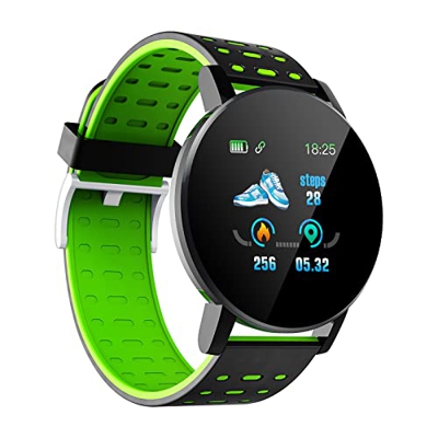 Smartwatch Fitness Orologio Smartwatch Rotondo 1,3 Pollici Orologio Fitness Smartwatch Impermeabile Smartwatch con Saturimetro Touch Screen a Colori S