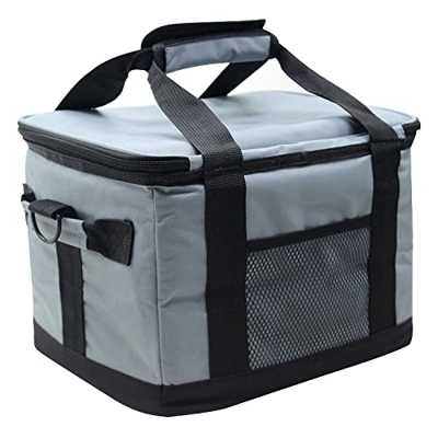 Grande borsa termica 30L, borsa fredda pieghevole per auto, borsa termica per campeggio picnic attività familiari all'aperto