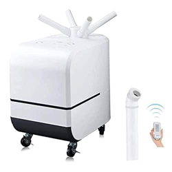 FMOPQ Industrial Humidifier 140W Commercial Ultrasonic Cool Mist Diffuser 12L Large Capacity 1800ml/H Dust Removal Static Supermarket Factory Large Ar características