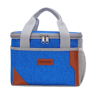 Borsa da pranzo da 6 litri per donna Borsa da pranzo portatile impermeabile con isolamento termico Tote Borsa termica per la cena Contenitore per alim