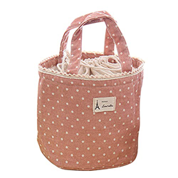 Borsa Impermeabile Borsa da Leggera Pieghevole Borsa da Piccola Borsa Termica Termica per Il Scalda Acqua Elettrico Portatile (Pink, One Size) características
