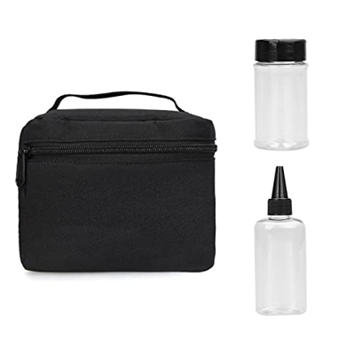 Abovehill Borsa per Bottiglie di Condimento da Campeggio All'aperto Basso Picnic BASO Picnic COMMBINAZIONE Portatile COMBINATI,Nero