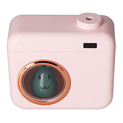 Umidificatore d'aria, 400 ml Umidificatore d'aria a forma di telecamera di grande capacità 2 marce Ricarica USB 30db Umidificatore a nebbia fredda sil en oferta