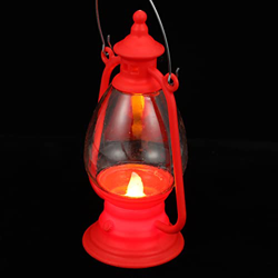 DOITOOL Fiamma Tremolante di Lanterna Vintage a LED: Lanterna Sospesa Rustica da Lanterna Russa da 2 Pezzi per Il Giardino da Giardino Esterno Interno precio