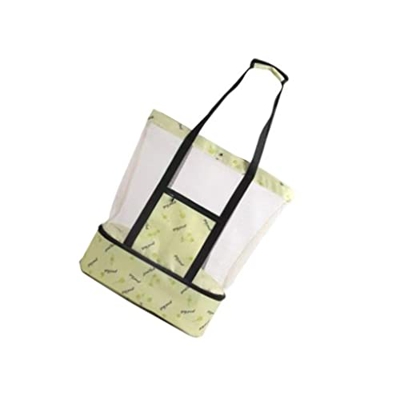 BOKIOESDE Borsa termica per il pranzo Borsa per alimenti impermeabile Lavoro Campeggio Escursionismo Picnic Borsa da viaggio pieghevole per parco per 