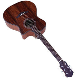 skjos Le Stringhe A Mano Chitarra Acustica Elettrica (Color : Guitar Only No EQ, Size : 41 Inches) en oferta