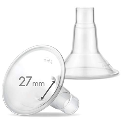 Maymom MyFit Coppe per il Seno, compatibili con Medela pompe toraciche PersonalFit, Freestyle, Harmony, Maxi, Freestyle Flex, collegamento a Maymom la