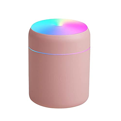 Umidificatore d'aria silenzioso, componenti elettronici in silicone, grande capacità, per ufficio e appartamento da utilizzare per camera da letto, pi