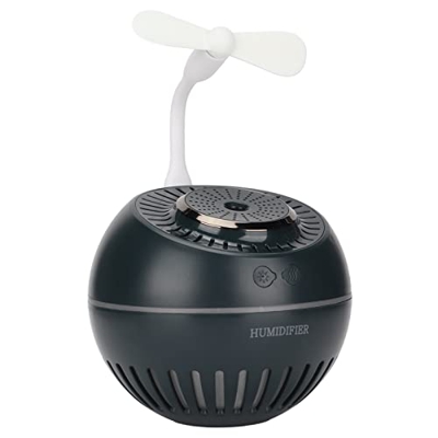 HOHXFYP Mini Umidificatore per Camera da Letto, Simpatici Umidificatori Portatili a Nebbia Fredda con Ricarica USB, Gradiente Colorato da 380 Ml con S