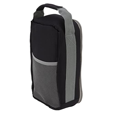 Gaoxin Borsa da Campeggio in Porcellana Grigia Nera con Cuciture Borsa per Posate da Picnic Design Semplice e Pratico Escursionismo da Picnic