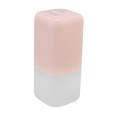 Umidificatore per olio d'aria, atomizzazione del riscaldamento Batteria per diffusore di olio essenziale rimovibile ultra silenziosa per la casa(Rosa)