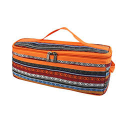 OTFKMU Borsa di immagazzinaggio portatile per picnic all'aperto posate da tavola borsa di stoccaggio per risparmiare spazio características