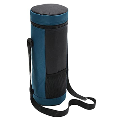 CRAVIN Borsa Termica per Bottiglia d'Acqua isolata | Borsa Porta Bottiglia d'Acqua - Maniche per Bottiglia d'Acqua con Tracolla Regolabile Uso Caldo/F