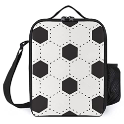 Pranzo Al Sacco Modello Di Pallone Da Calcio Di Calcio Borsa Da Pranzo Impermeabile Tote Bag Portapacchi características
