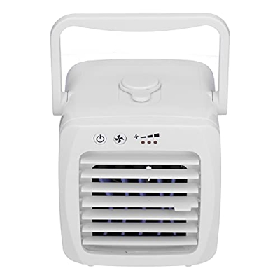 Raffreddatore d'aria Condizionatore d'aria portatile Ventola di raffreddamento da tavolo Ventilatore per condizionatore d'aria piccolo con serbatoio d