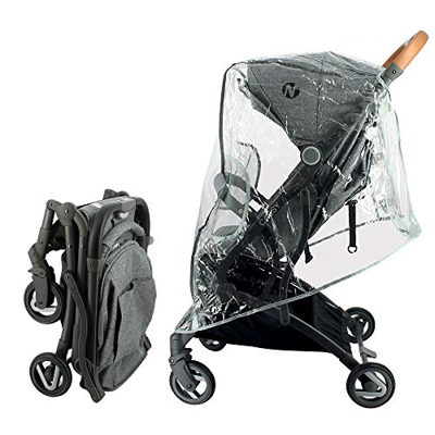 Passeggino Cassy leggero e compatto - pieghevole con una mano-con copertura per la pioggia