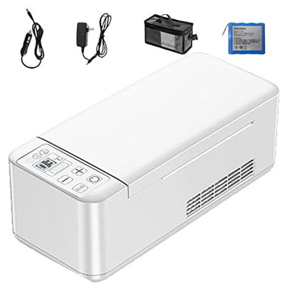 Borsa Termica per Insulina, Frigo Portatile, Borsa Termica Medicinali, Batteria Integrata da 6700 mAh, può Funzionare per Circa 4-6 Ore a Temperatura 