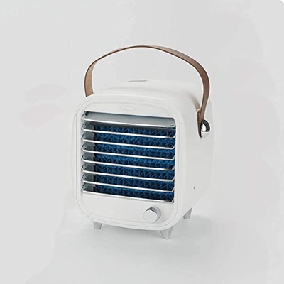 Aria condizionata Portatile Small Desktop Air Recher Air Box Ice Scatola di Raffreddamento Fan Strong Wind Night Light Funzionalità qujunji