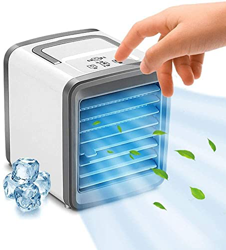 Jrechio Condizionatore Aria condizionata Ventilatore Portatile Airconditioner for Camera Home Home Air Raffreddamento Desktop Ricarica Aria condiziona en oferta