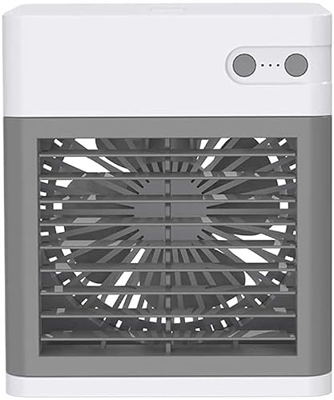 Jrechio Condizionatore Portatile Aria condizionata Multi-Funzione Umidificatore Purificatore Air Refrigeratore Aumentato Muto Verde Air Bianco Aria Bi