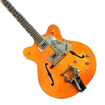 AURH skjos Chitarra Elettrica Jazz Vuota, Attrezzature Dorate per Chitarra Acustica Stringhe Classiche per Chitarra (Color : Guitar, Size : 39 Inches)