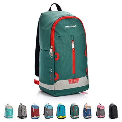 Zaino Termico per Pic nic Viaggio Campeggio Barbecue all'Aperto Eventi - Zaino Isoterma 10 L o 20 L per Alimenti Mantenere Pranzo Arctic (20 L, Red/Gr